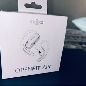 Shokz OpenFit Air On-Ear Headphones - White